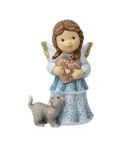 GOE-11750871 Angel figurine Hearty cuddle greetings - Christmas bakery Nina and Marco Goebel, фото 