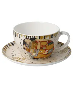 GOE-67012541 Fulfillment - Tea-/Cappuccino Cup Artis Orbis Gustav Klimt Goebel, фото 