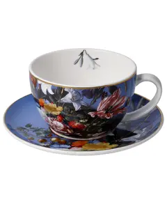 GOE-67061611 Tea-/ Cappuccino Cup Jan Davidsz de Heem Summer Flowers - Artis Orbis Goebel, фото 