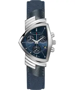 Мужские часы Hamilton Ventura Chrono Quartz H24432941, фото 