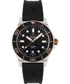 Мужские Часы Atlantic Mariner Quartz Wave Black 81371.43.69RPU, фото 