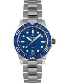 Мужские Часы Atlantic Mariner Quartz Wave Blue 81376.41.59, фото 