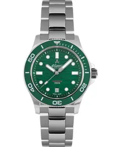 Мужские Часы Atlantic Mariner Quartz Wave Green 81376.41.79, фото 