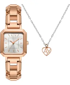Женские Часы Armani Exchange Leila AX7167SET + кулон, фото 