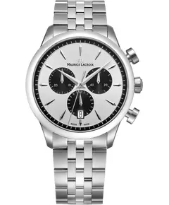 Чоловічий Годинник Maurice Lacroix 1975 Quartz Chronograph 40mm 751038-SS002-130-1, зображення 