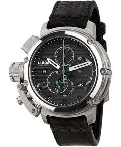 Чоловічий Годинник U-Boat Chimera 46mm Chrono SS Nero 9592, зображення 