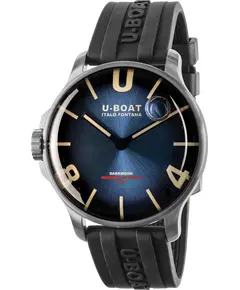 Чоловічий Годинник U-Boat Darkmoon 44mm Blue SS Soleil 8704/E, зображення 