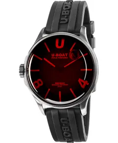Чоловічий Годинник U-Boat Darkmoon 40mm Red Glass SS 9305, зображення 