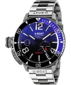Чоловічий Годинник U-Boat Sommerso 46mm Ceramic Blue 9519/MT, зображення 
