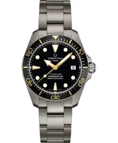 Мужские Часы Certina DS Action Diver 38mm Powermatic 80 C048.807.44.051.00, фото 