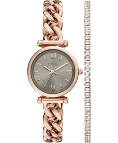Женские Часы Fossil Carlie ES5378SET + браслет, фото 