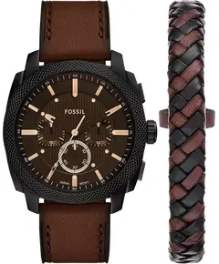 Мужские Часы Fossil Machine FS6102SET + браслет, фото 