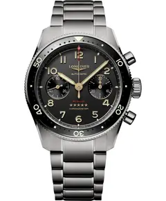 Чоловічий Годинник Longines Spirit Flyback Titanium L3.821.1.53.6, зображення 