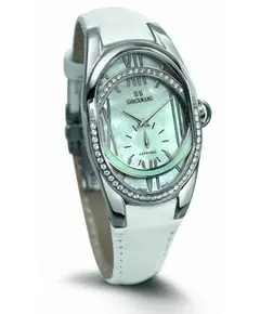 Жіночий годинник Seculus 1668.2.1064-white,-ss-cz-stones,-white-leather, зображення 