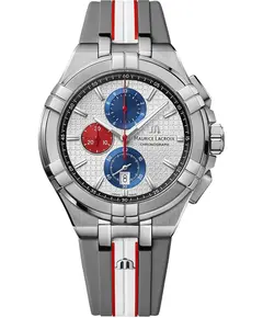 Чоловічий годинник Maurice Lacroix AIKON Quartz Chronograph Special Edition Mahindra Racing AI1018-TT031-130-2, зображення 
