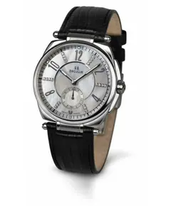 Женские часы Seculus 1700.8.1069 white-mop-cz, ss, black leather, фото 