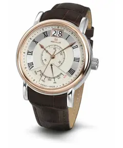 Чоловічий годинник Seculus 4506.3.7003-white,-ss-r,-brown-leather, зображення 
