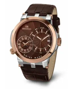 Чоловічий годинник Seculus 4511.5.775.751-brown,-ss-r,-brown-leather, зображення 