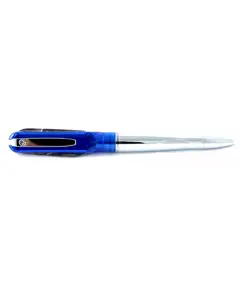 SP103 Ручка - нож с фонариком, стальная с синим Wagner of Switzerland, фото 