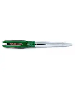 SP104 Ручка - нож с фонариком, стальная с зеленым Wagner of Switzerland, фото 