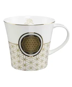 GOE-23101271 LO FB CTM Flower of Life white Goebel, зображення 