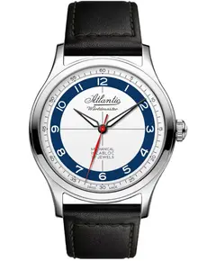 Мужские часы Atlantic Worldmaster Mechanical Incabloc 53680.41.13, фото 