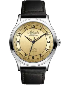 Чоловічий годинник Atlantic Worldmaster Incabloc Automatic 53780.41.39BK, зображення 
