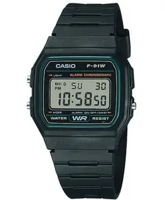 Чоловічий годинник Casio F-91W-3ER, зображення 