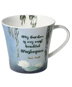 GOE-67012781 Water Lilies - Cup 0.35 l Fine Bone China Claude Monet, зображення 