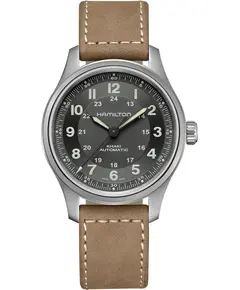 Чоловічий годинник Hamilton Khaki Field Titanium Auto H70545550, зображення 