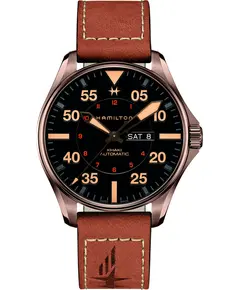 Чоловічий годинник Hamilton Khaki Aviation Pilot Day Date Auto H64705531, зображення 