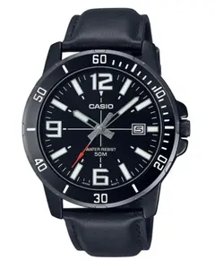 Чоловічий годинник Casio MTP-VD01BL-1B, зображення 