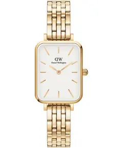 Женские часы Daniel Wellington Quadro 5-Link Evergold DW00100622, фото 