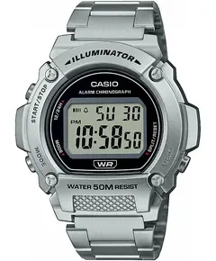 Чоловічий годинник Casio W-219HD-1AVEF, зображення 