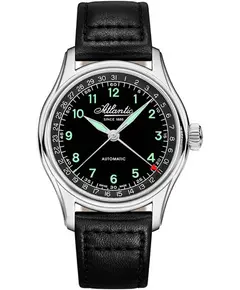 Мужские часы Atlantic Worldmaster Automatic Pointer Date 52782.41.63GN, фото 