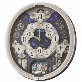 Настінний годинник Seiko QXM379S, image 