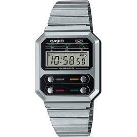 Чоловічий годинник Casio A100WE-1AEF, image 