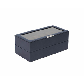 319717 Stackable Watch Tray Set 2 x 12 pcs WOLF Navy, фото 