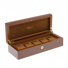 Шкатулка Rapport L410 Wooden watch collectors box 5 brown, фото 