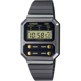 Чоловічий годинник Casio A100WEGG-1A2EF, image 