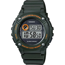 Чоловічий годинник Casio W-216H-3BVDF, image 