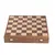 SKW43B50K Manopoulos Wooden Chess set with Staunton Chessmen & Walnut Chessboard 43cm Inlaid on wooden box, фото 3