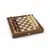 STP28E Manopoulos Backgammon & Chess Olive branch design in Walnut replica wood case 27x27cm, фото 3