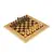 SW42B40H Wooden Chess set Olive Burl Chessboard 40cm with Staunton Chessmen, фото 3