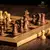SW42B40H Wooden Chess set Olive Burl Chessboard 40cm with Staunton Chessmen, фото 9