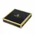 S34BRO Manopoulos Classic Metal Staunton Chess set with Gold & Silver Chessmen & 36cm Chessboard in Brown, зображення 2