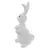 GOE-66845171 Snow White - Wonderful Rose 16.5 cm Easter Rabbit Porcelain Goebel, фото 2