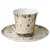 GOE-67014021 Fulfillment - Coffee Cup with Saucer 8.5 cm Artis Orbis Gustav Klimt Goebel, фото 4