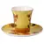 GOE-67062321 Espresso Cup with Saucer Vincent van Gogh Sunflowers - Artis Orbis Goebel, фото 4