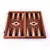 TS1MBLA Manopoulos Backgammon Mahogany with Black & Oak points - Combo, зображення 2